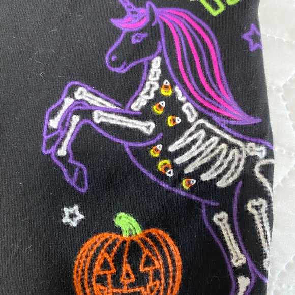 Set of 2 Halloween crop tops toddler girl size 4/5T - Picture 5 of 7